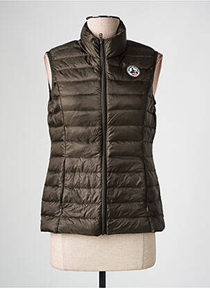 Geacă matlasată maro închis JOTT (JUST OVER THE TOP) femeie