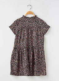 Rochie midi mâneci scurte mâneci scurte negru MINI MOLLY fille