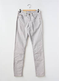 Pantalon slim buzunare gri CREAM femme
