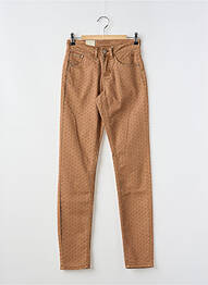 Pantalon slim buzunare maro CREAM femeie