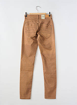 Pantalon slim buzunare maro CREAM femeie