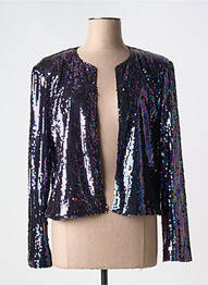Jachete casual guler rotund violet SURKANA femeie