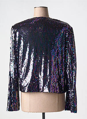Jachete casual guler rotund violet SURKANA femeie
