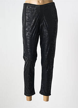 Pantalon 7/8 talie elastică negru G!OZE femeie