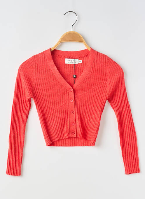 Vestă cu mâneci lungi roșu MINI MOLLY fată