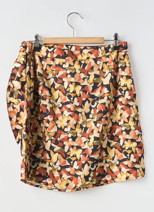 Fustă scurtă galben MOLLY BRACKEN femeie