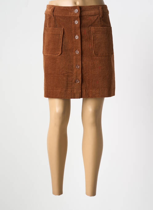 Fustă scurtă maro SURKANA femeie