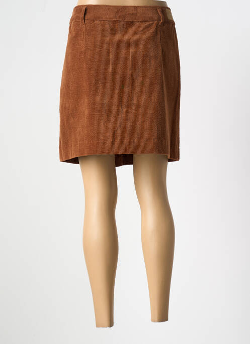 Fustă scurtă maro SURKANA femeie