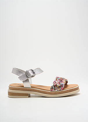 Sandale/Pantofi decupați argintiu MKD femeie