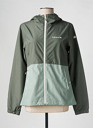 Jachetă vânt verde LAFUMA femeie