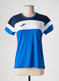 Tricou elasticitate mâneci scurte albastru JOMA femeie