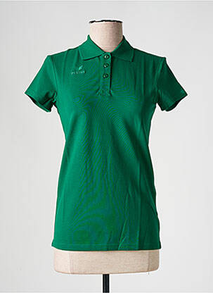 Polo elasticitate mâneci scurte verde ERIMA femeie