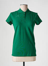 Polo elasticitate mâneci scurte verde ERIMA femme