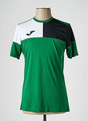Tricou croială cambrată mâneci scurte verde JOMA bărbat