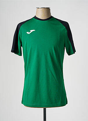 Tricou croială cambrată mâneci scurte verde JOMA bărbat