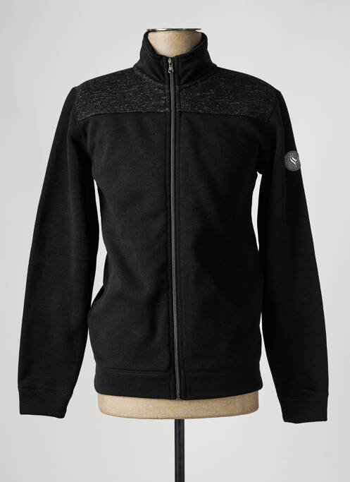 Vestă cu mâneci lungi negru SUN VALLEY bărbat