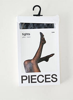 Colanți negru PIECES femeie