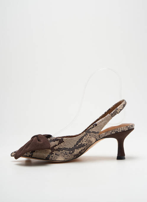 Pantofi cu toc maro BELLUCCI femeie