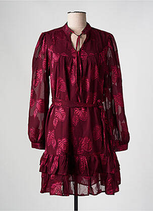 Rochie scurtă roșu FLAMANT ROSE femeie