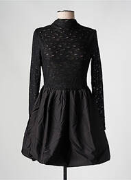 Rochie scurtă mâneci lungi mâneci lungi negru KILKY femeie