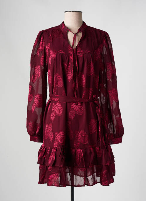 Rochie scurtă roșu FLAMANT ROSE femeie