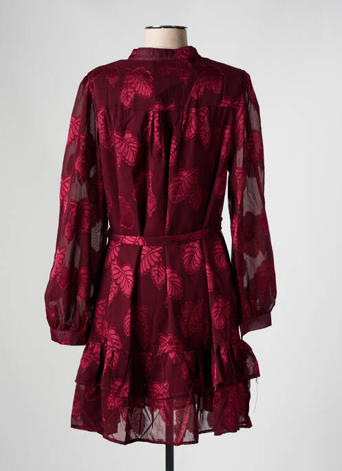 Rochie scurtă roșu FLAMANT ROSE femeie