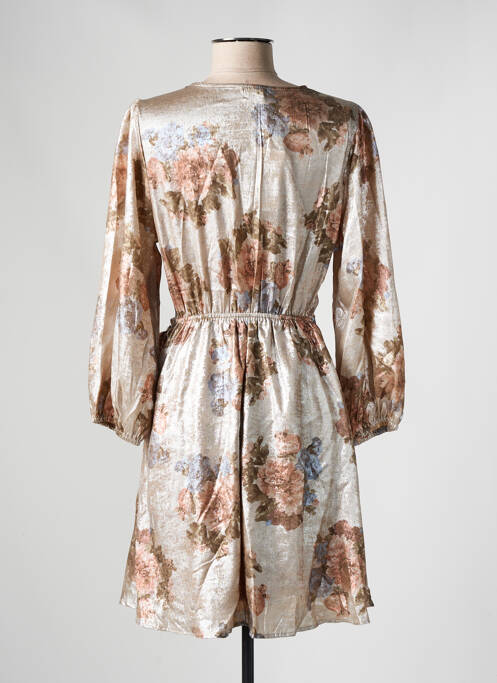 Rochie scurtă bej LILI & LALA femeie