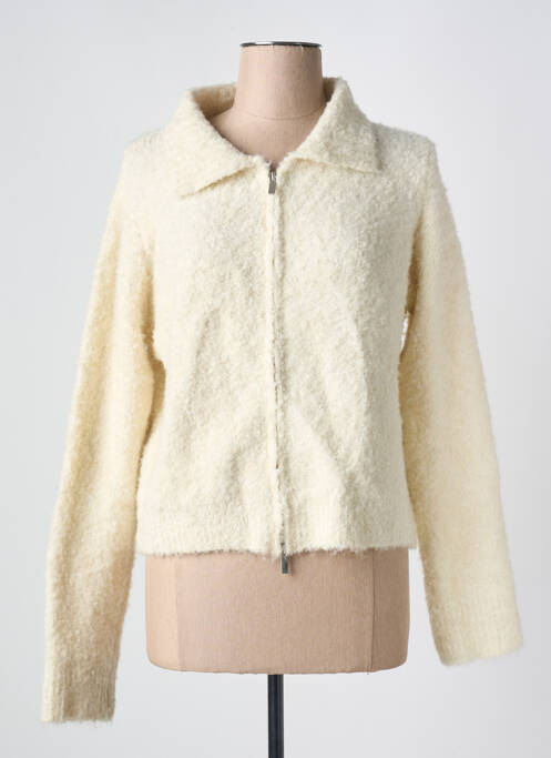 Vestă cu mâneci lungi bej BIANKA femeie