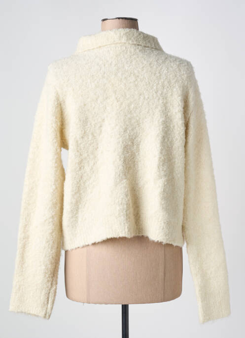 Vestă cu mâneci lungi bej BIANKA femeie