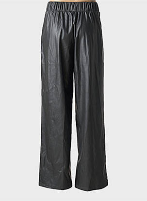 Pantalon larg talie cu cleme talie înaltă negru JACQUELINE DE YONG femeie
