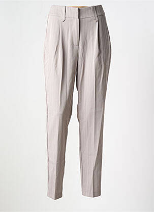 Pantalon slim talie înaltă talie înaltă gri VERO MODA femeie