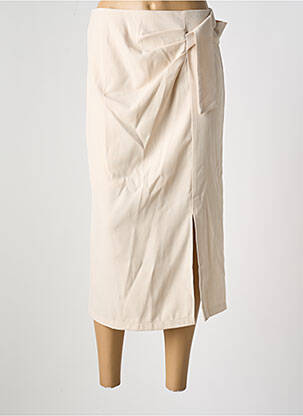 Fustă midi bej SOPHY LINE femeie