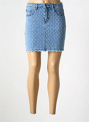 Fustă scurtă albastru YU & ME femeie