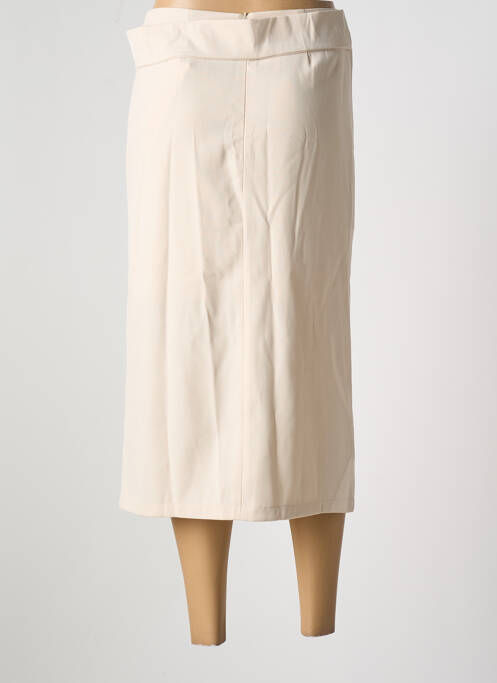 Fustă midi bej SOPHY LINE femeie