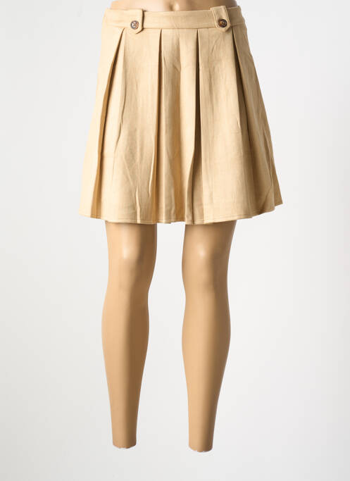 Fustă scurtă bej SOPHYLINE femeie