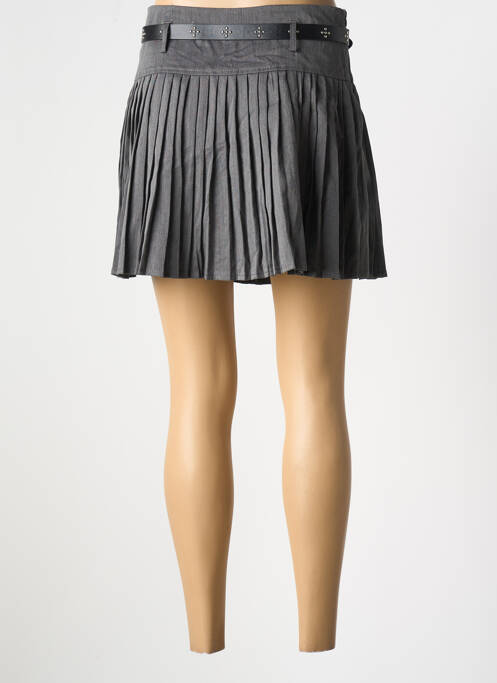 Fustă scurtă gri PEACE N'LOVE femeie