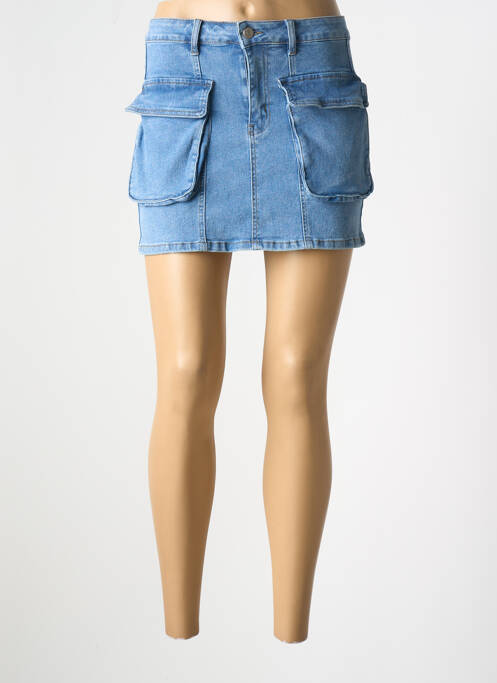 Fustă scurtă albastru YU & ME femeie