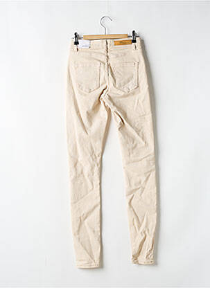 Pantalon slim buzunare bej ONLY femeie