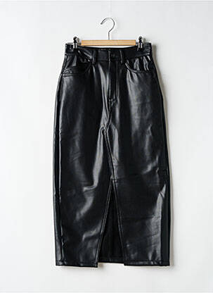 Fustă midi croială dreaptă negru VERO MODA femeie