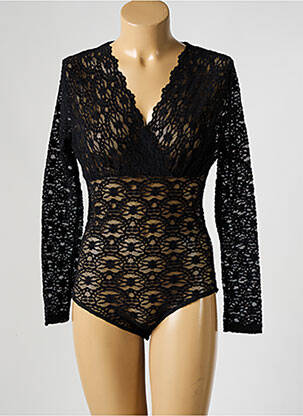 Body negru PEACE N'LOVE femeie