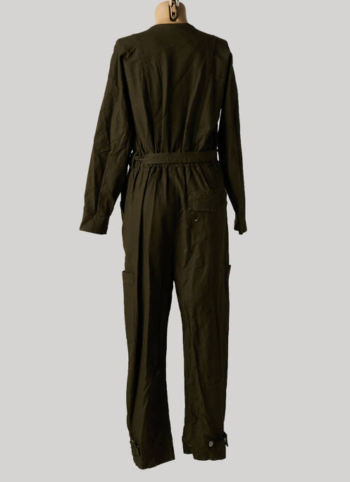 Salopetă-pantalon verde BANDITAS FROM MARSEILLE femeie