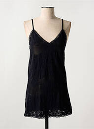 Top/caraco bretele elastice negru SUGGEST femme