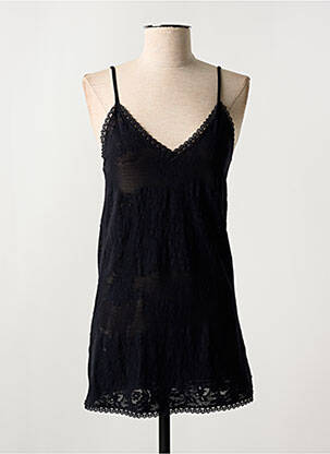 Top/Caraco negru SUGGEST femeie