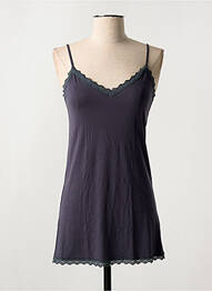 Top/caraco bretele elastice gri SUGGEST femme