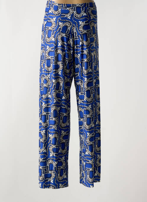 Pantalon evazat albastru PAIN DE SUCRE femeie