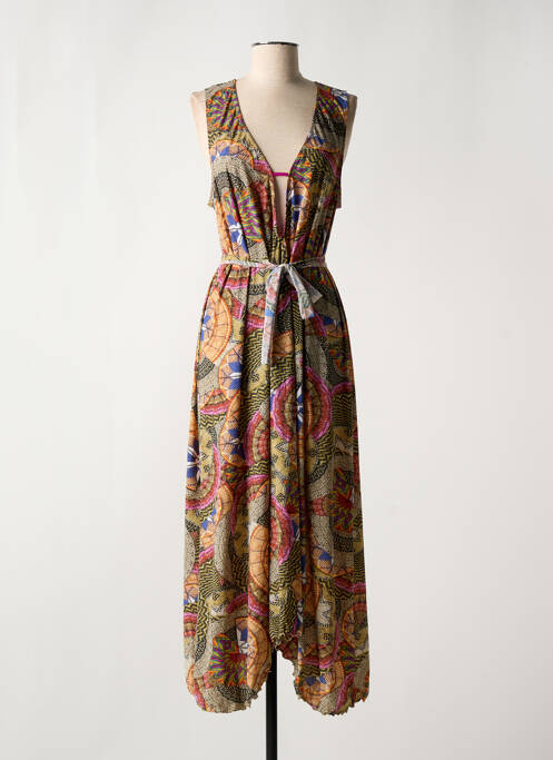 Rochie lungă maro PAIN DE SUCRE femeie