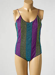 Costum de baie dintr-o singură piesă imprimeu fantezie violet OSÉREE femme