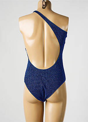 Costum de baie dintr-o singură piesă bretele elastice albastru OSÉREE femeie