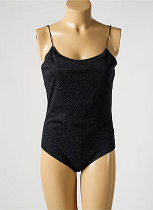Costum de baie dintr-o singură piesă bretele elastice negru OSÉREE femeie