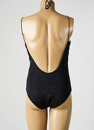 Costum de baie dintr-o singură piesă bretele elastice negru OSÉREE femeie
